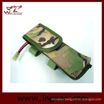 Airsoft Military Tactical Aeg External Large Battery Pouch Bag Pack Nylon
